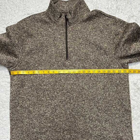 Old Navy Men's Fleece 1/4 Zip Funnel Neck Pullover Cozy East Coast Prep Sz: XLT - Picture 6 of 10